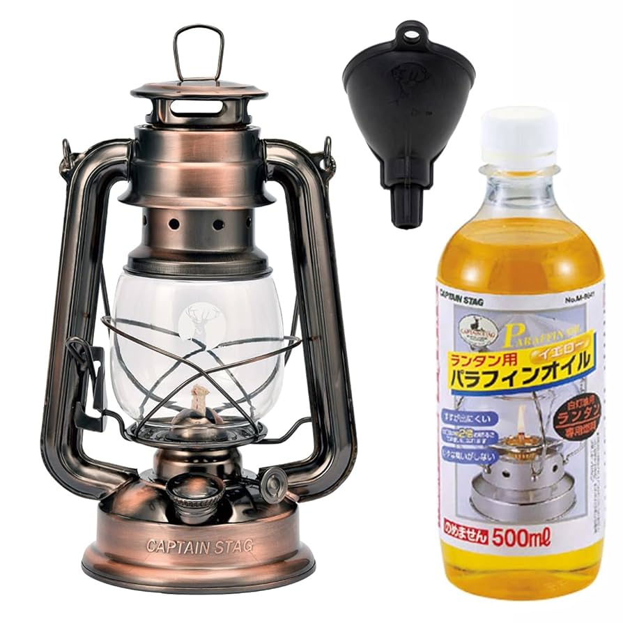 Amazon.co.jp: キャプテンスタッグ CS オイルランタン セット