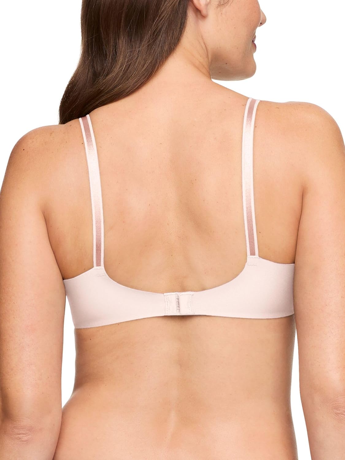 Warner's Womens No Side Effects Underarm-Smoothing Comfort Underwire Lightly Lined T-Shirt Bra 1356 - Image 3