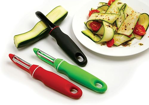 Miniatura 7 de Norpro 110 Grip-EZ Products descorazonador de manzanas, Pelador, talla única , Negro