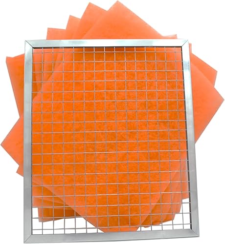 Miniatura 4 de Filtro de aire MERV 9 de 16 38 x 21 12 x 1 (paquete de 6) de reemplazo de medios de filtro, filtros de aire para horno de CA HVAC, marco de filtro