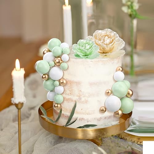 Miniatura 167 de 108 bolas para decoración de tartas, decoración de cupcakes, globos de espuma para hornear pasteles, boda, aniversario, decoración de cumpleaños