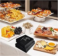 Vista 5 de 40 servilletas negras y plateadas para cumpleaños de 30 años, servilletas de cóctel para mujeres y hombres, servilletas desechables de postre