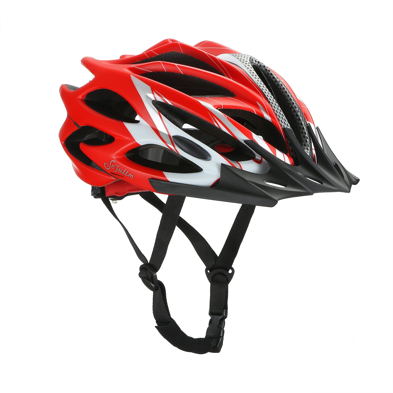 Erwachsene Unisex Helme Geeignet für Leute des Große Kopf und Rot Glänzend Rennradhelm gr 60-63 Sport & Freizeit