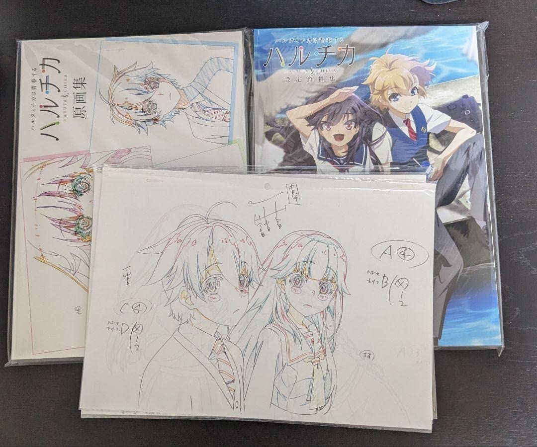未使用 ハルチカ 設定資料集 原画集 ミニファンブック などまとめ ハルチカ設定資料集 ミニファンブック 原画集 など - メルカリ