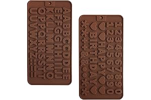 Chocolate Number Molds
