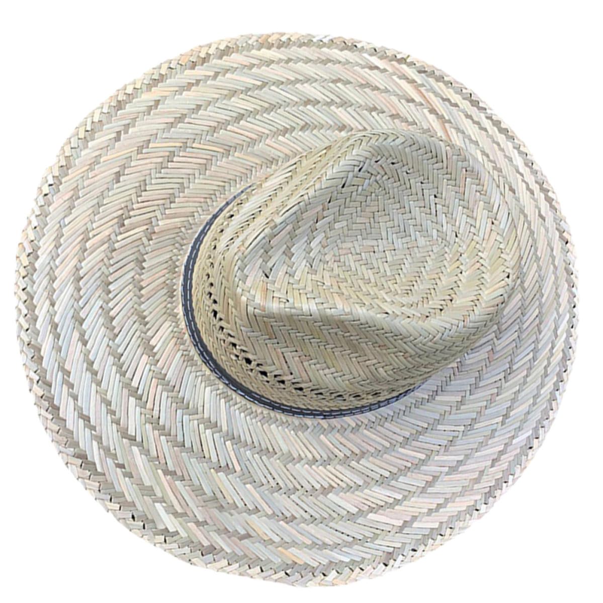 OSALADI 3 Pezzi Cappello di Paglia Estivo Tesa Larga per Uomo e Donna, Portatile e Traspirante, Protezione Solare Completa, per Ciclismo e Campeggio in Estate