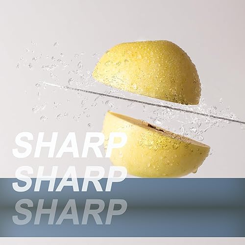 Miniatura 7 de Runfly Juego de cubiertos de plata martillada de 20 piezas, juego de cubiertos de acero inoxidable 1810, juego de utensilios de cocina modernos para