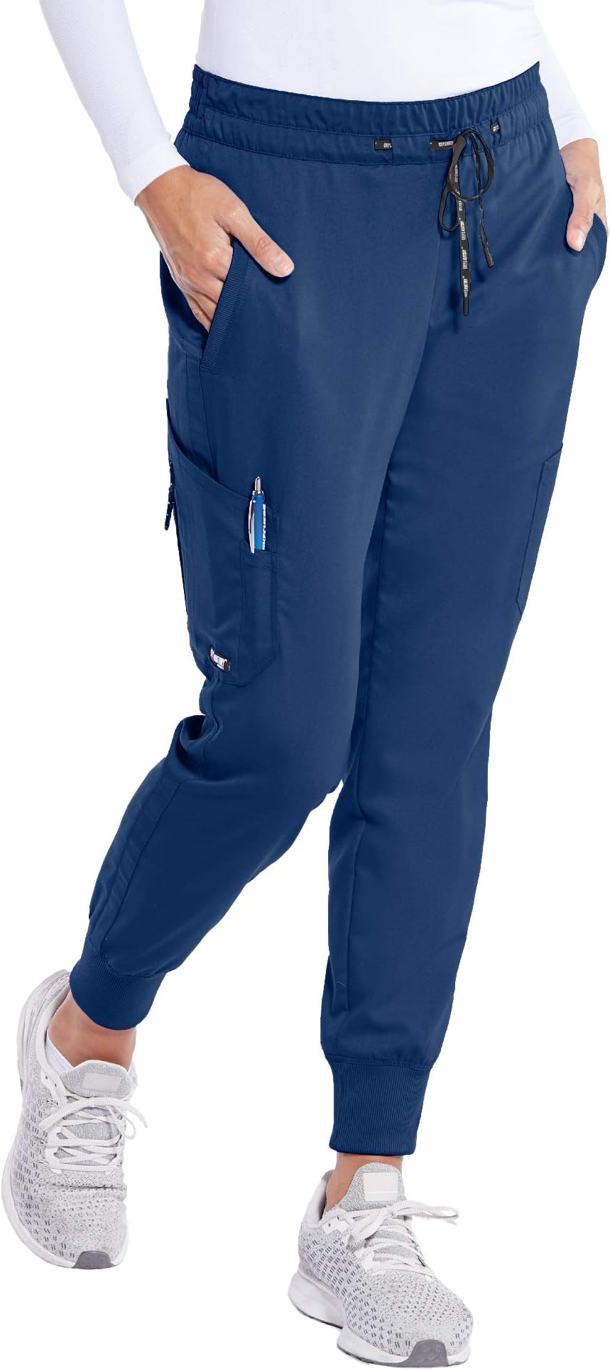 Grey's Anatomy Scrubs - Kira Scrub Jogger for Women, Yoga Style Mid-Rise Soft Touch Fabric Women's Scrub Pant