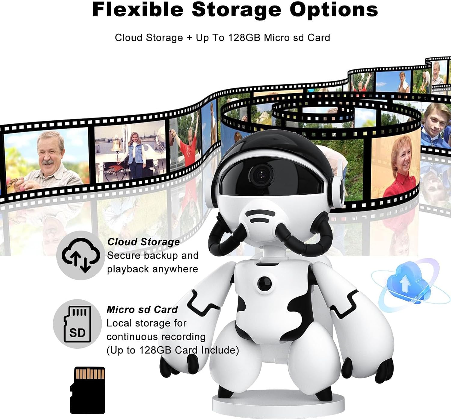 2K Indoor Robot Camera, 5G/2.4G WiFi Indoor Security Camera for Baby Pet 5 71tCSPRHMZL. AC SL1500