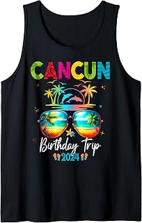 Mexico Cancun Vacation Group 2024 Tank Top