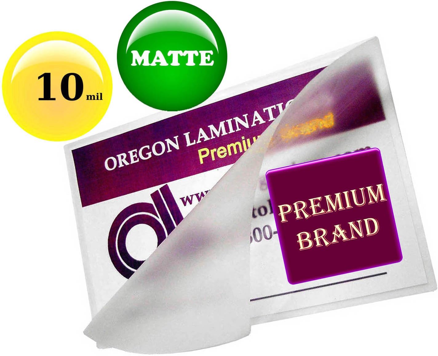 Suреr Bіg Clеаrаnсе! Oregon Lamination Hot Laminating Pouches Menu (Pack of 50) 10 Mil 12 x 18 Matte/Matte