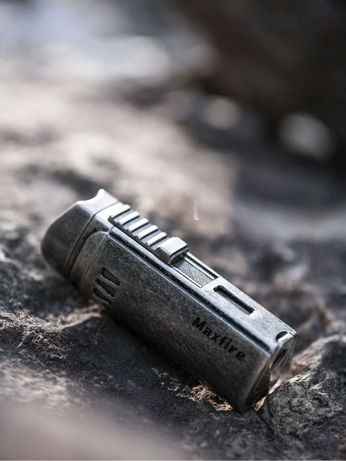 Résistant Au Vent Briquet Tempête Chalumeau PROF - Flamme Réglable, Rechargeable Gaz
