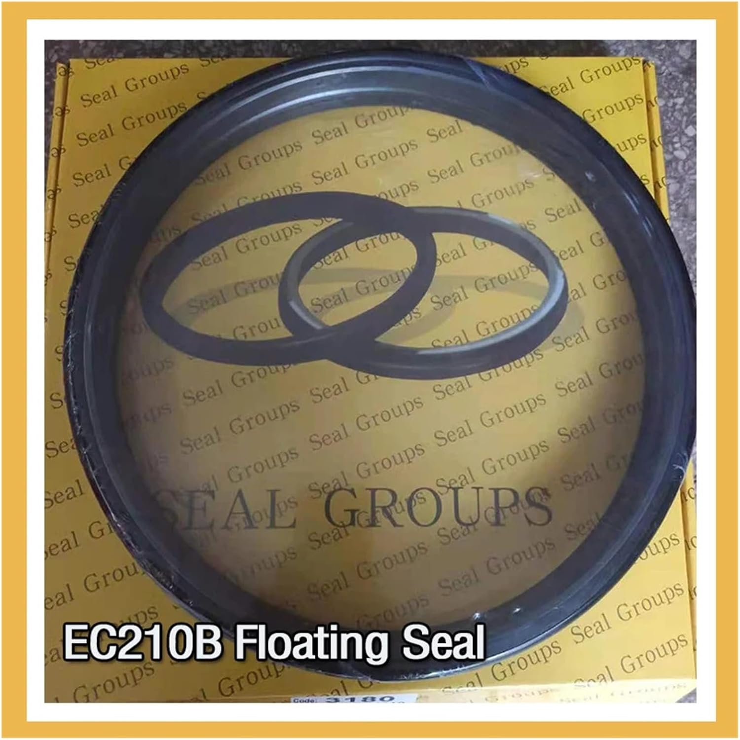 14601683 EC210B EC240B 掘削機部品浮動シール VE 14601683 346*318*19 3180 オイル