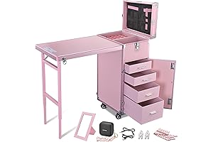 Rolling Manicure Table Super Storage Organizer for Color Street
