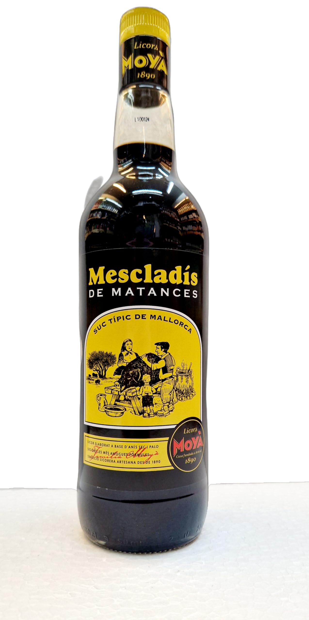 Licores Moya Moya Mescladis Kräuterlikör, 32% vol 1L
