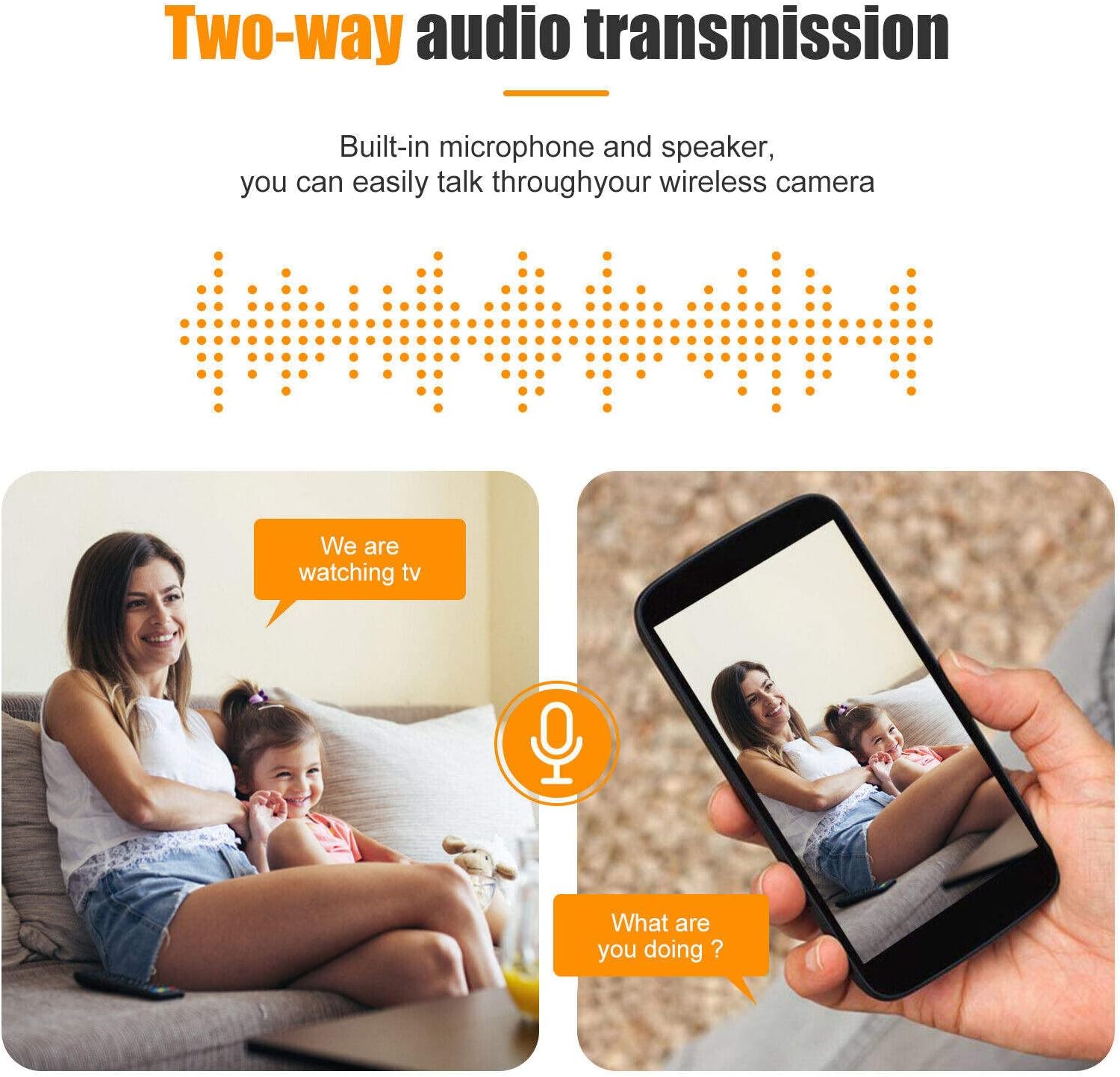 A security camera with arrows indicating 355 degrees horizontal rotation and 90 degrees vertical rotation.