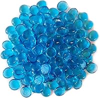 Vista 5 de Rellenos de jarrón - Gemas de vidrio... (1 libra, Ópalo de mezcla navideña)