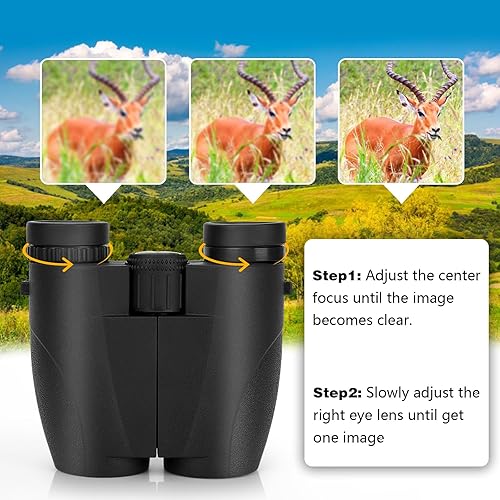 Miniatura 7 de Grathia Binoculares compactos pequeños 15X25