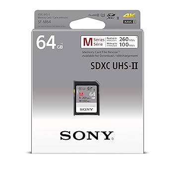 Amazon.com: Sony Tough-M Series SDXC UHS-II Card 64GB, V60