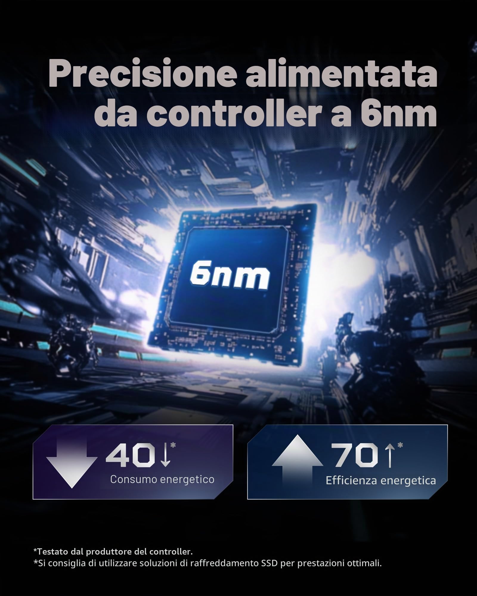 Acer Predator GM9000 SSD M.2 PCIe 5.0 NVMe 4TB 14000 MB/s DRAM | Estreme prestazioni, PC, laptop, PS5, Gaming & editing, Caricamento rapido, AI compatibile