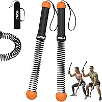 Varillo Ropeless Battle Ropes: Portable Cordless Weighted Ropes for Home Gym HIIT, Space-Saving Fitness with Storage Bag