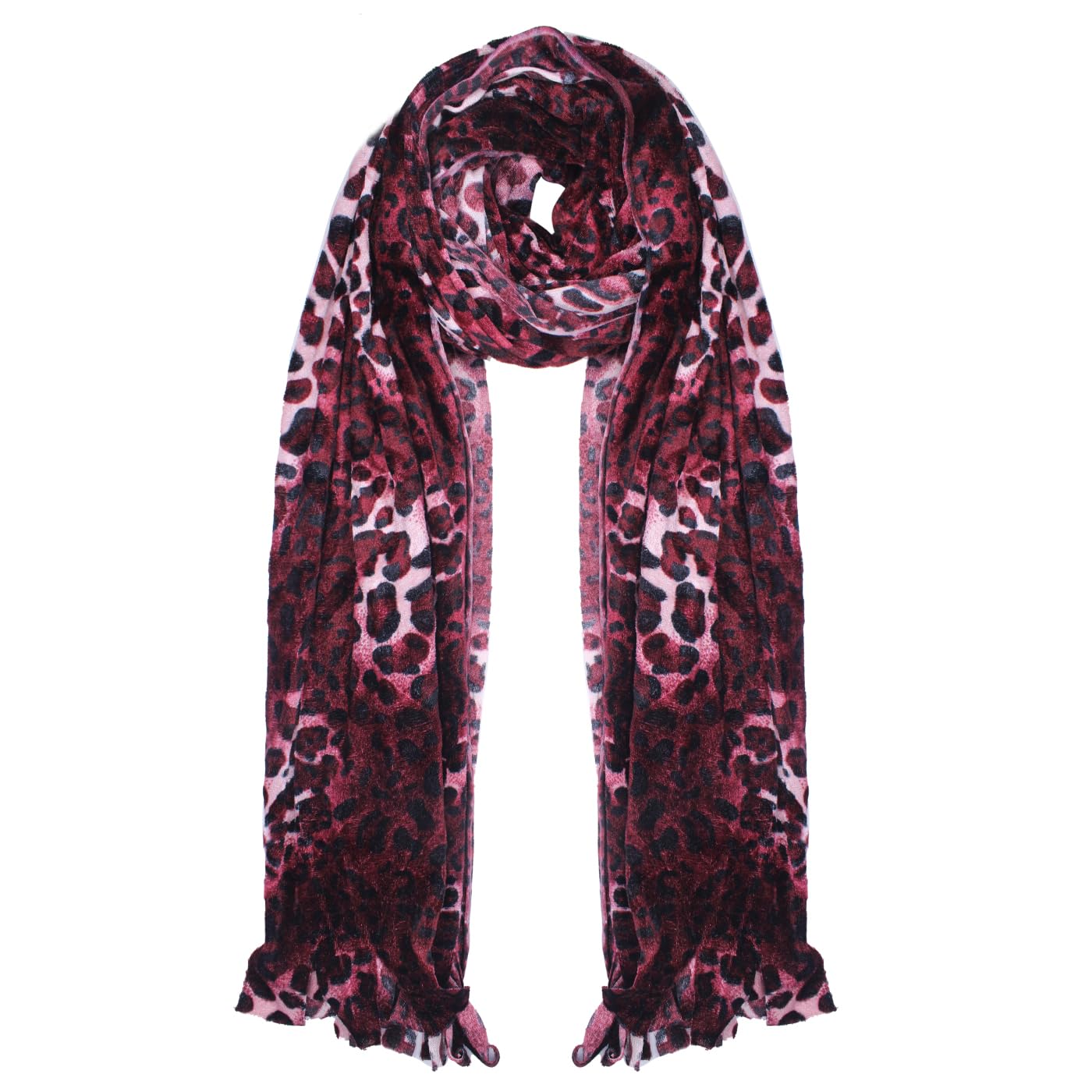 fully Winter Warm Soft Woolen Stole For Women and Girls (length -184 cm X width -80 cm)-picture-0