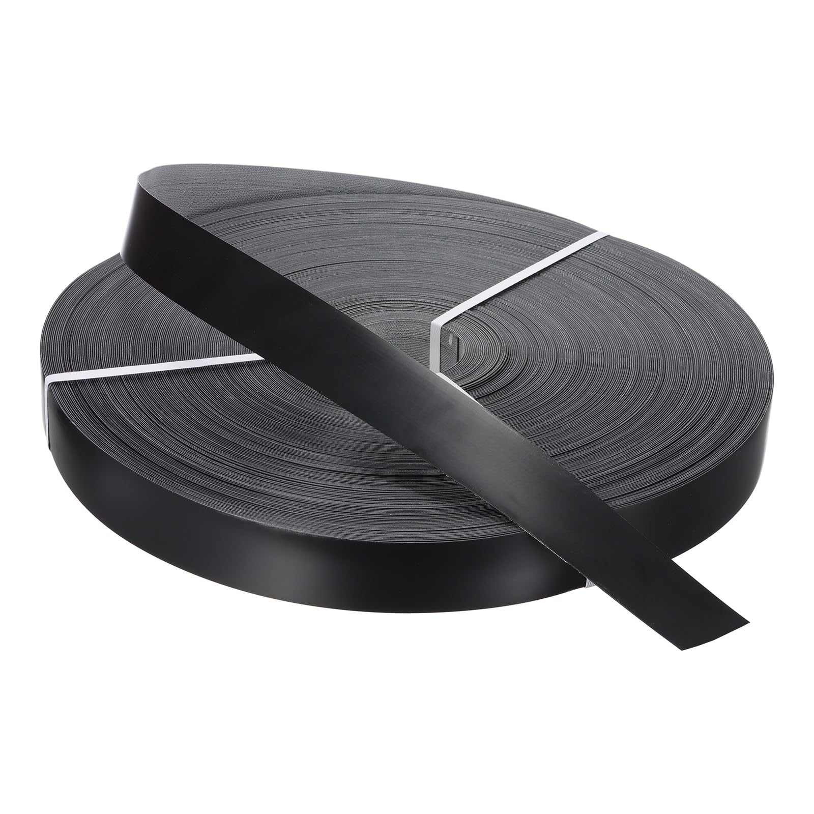 Bande de bordure noire pour réparer les chants abîmés de meubles ruban pré-collé 63mm