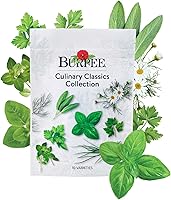 Vista 1 de Burpee Culinary Classics Garden Collection - 10 paquetes de cebollino sin OGM, cilantro, albahaca, salvia, tomillo, eneldo, perejil, manzanilla