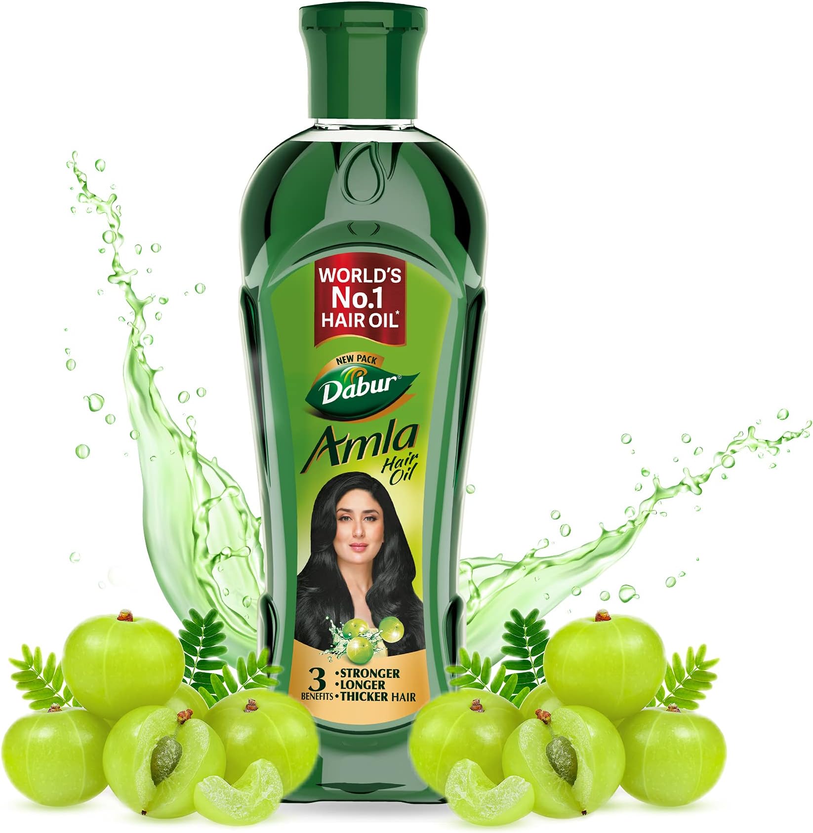Dabur Amla Hair oil for Stronger, Longer and Thicker Hair -275ml