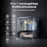 NARWAL Freo Z10 Ultra Saugroboter mit Wischfunktion, 18.000 Pa Saugleistung, Dynamische Moppausdehnung, Tangle-Free System, Intelligente Nass-Trocken-Reinigung, All-in-One-Basisstation Grau z20 - 8