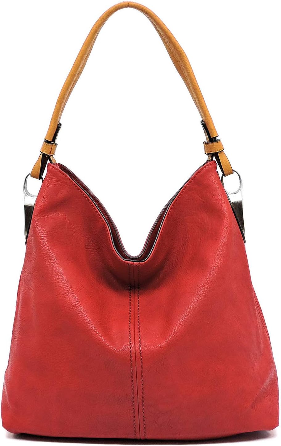 Bucket Style Hobo Shoulder Bag with Extra Longer Strap