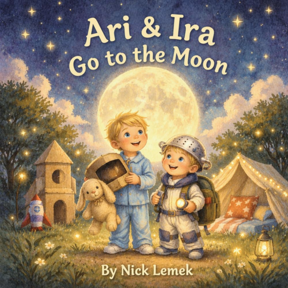 Ari & Ira Go to the Moon (Ari & Ira Adventures)