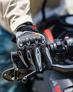 RIDEIRON Summer Motorcycle Gloves for Men & Women