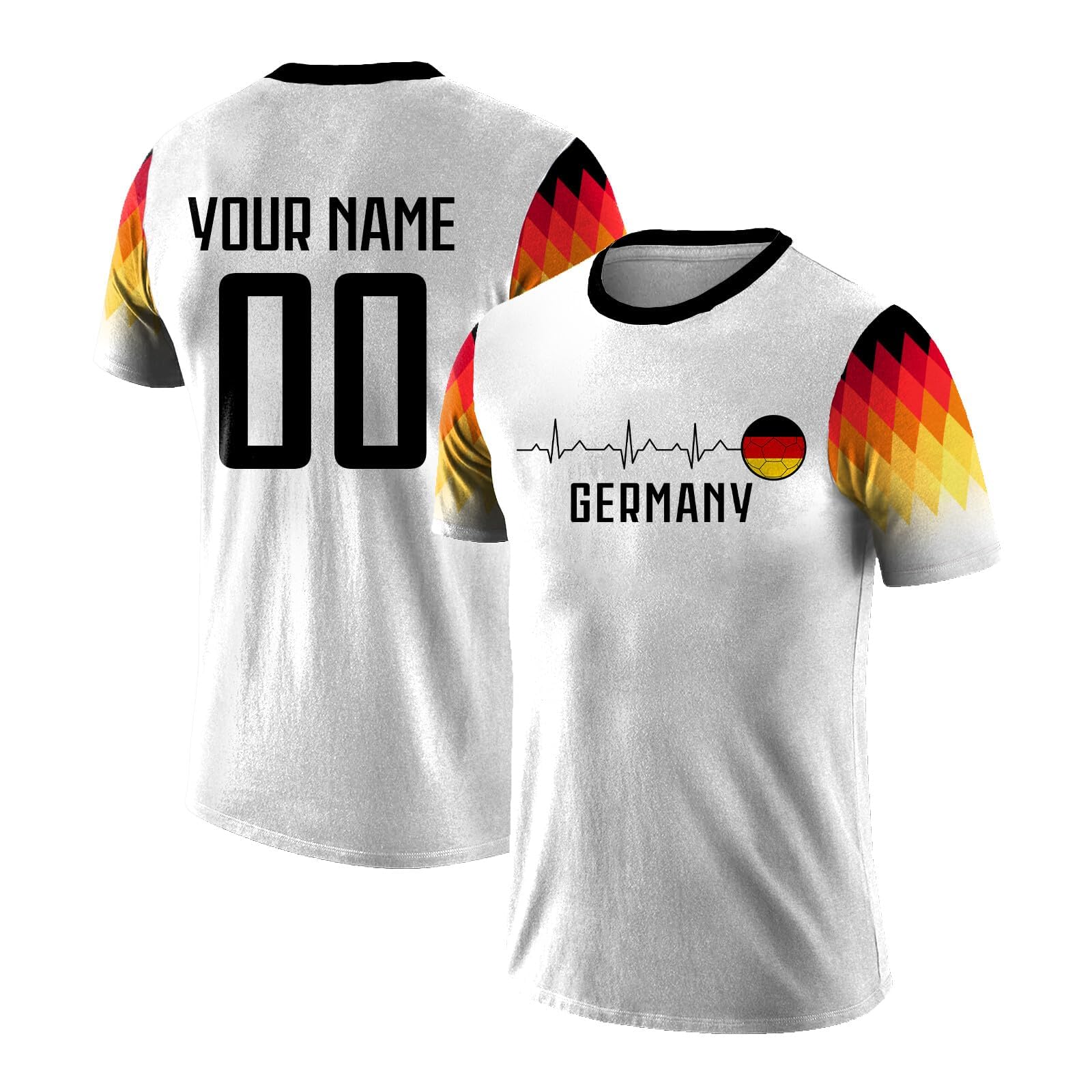 World Cup 2026 Germany Football Jersey Personalised Name Number Fan Top — image 1