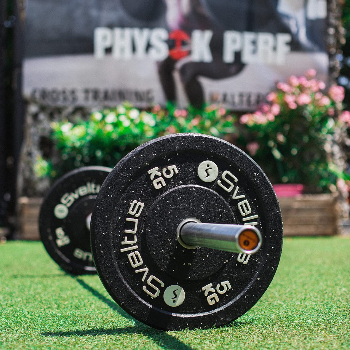 Disque olympique bumper 5 kg x1