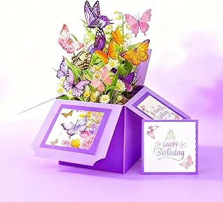 25 Stunning DIY Advent Calendars That'll Make Your Holidays Extra Special (Wait Until You See #14!) 447 Birthday Card Pop Up Card 3D Butterflies & Forever Flower Bouquet Greeti...