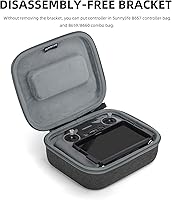 Vista 4 de Cubierta de parasol para DJI Mini 5 Pro/4 Pro/Air 3 RC 2 Accesorios de mando a distancia, antirreflejos plegable controlador de drone cubierta