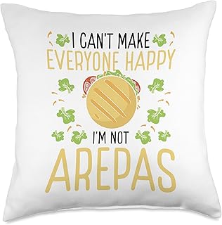 Arepa Making Colombian Snacks Arepas Flour Arepas Grill Throw Pillow