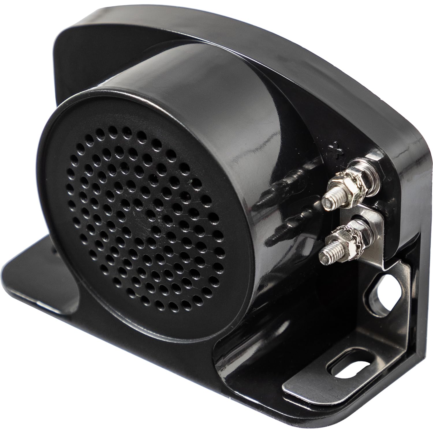 Buyers Products BA107 Self Grounding Back Up Alarm, 107 Decibels, Traffic Safety Warning, Reverse Driving Alert