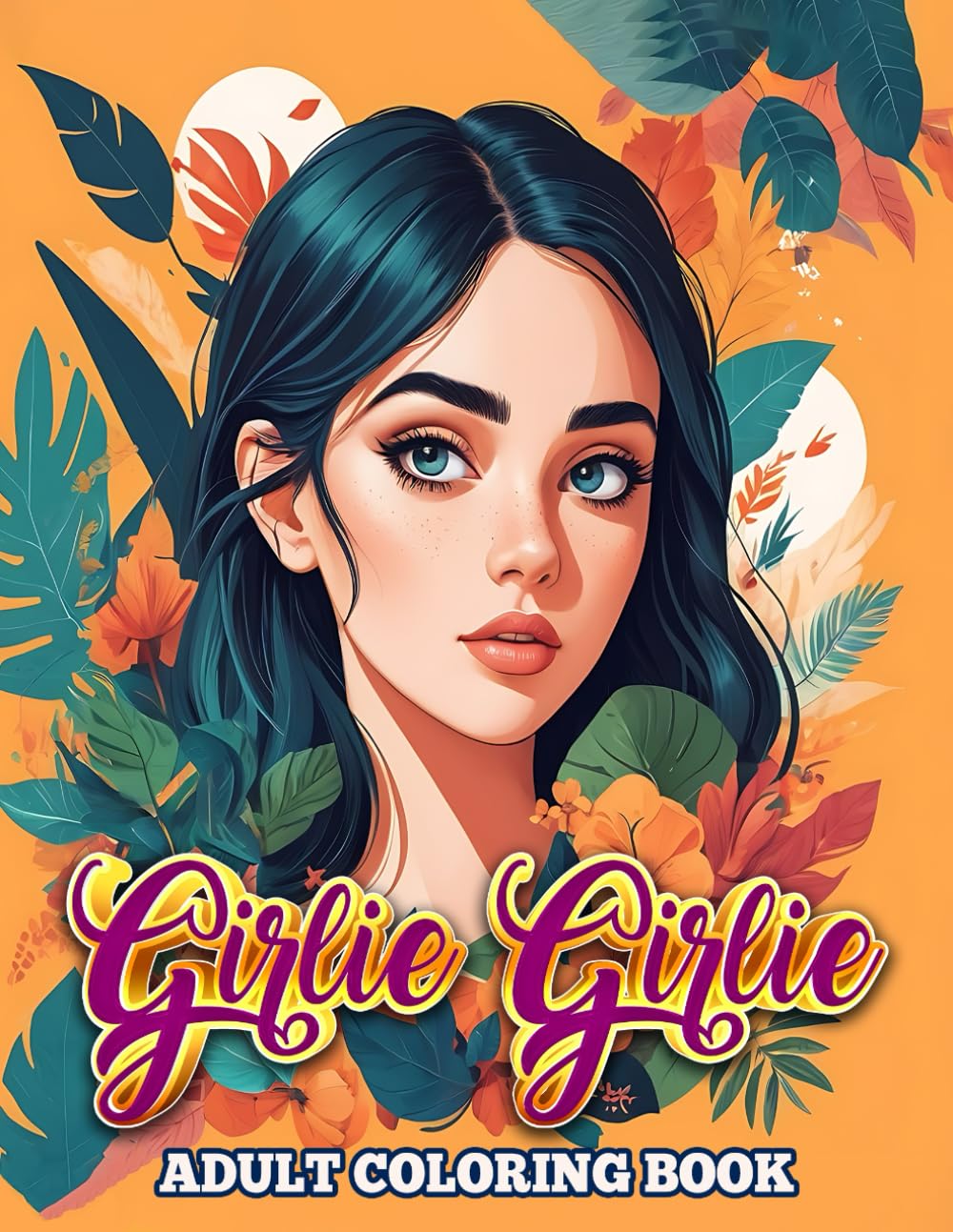 Girlie Girlie Coloring Book: Color Us Pretty