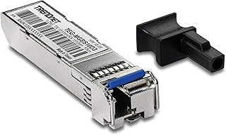 TRENDnet SFP to RJ45 Dual Wavelength Single-Mode LC Module, TEG-MGBS10D3, Must Pair with TEG-MGBS10D5 or a Compatible Module, Up to 10 km (6.2 Miles), Compatible with Standard SFP,Lifetime Protection