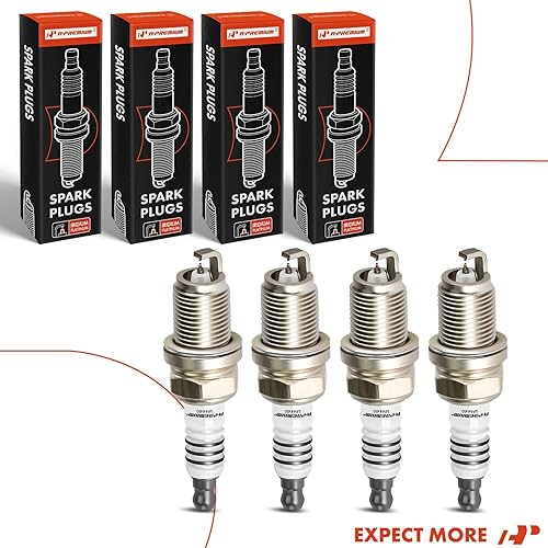 Miniatura 9 de A-Premium Bujías iridio platino (paquete de 4) compatibles con Honda CR-V, Civic, Prelude y Chevrolet Aveo, Aveo5 y Acura EL & Dodge Colt & Ford