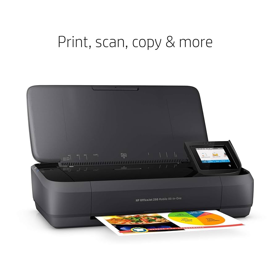 HP OfficeJet 250 Mobile All-in-One　プリンター Amazon.com: HP OfficeJet 250 All-in-One Portable Printer