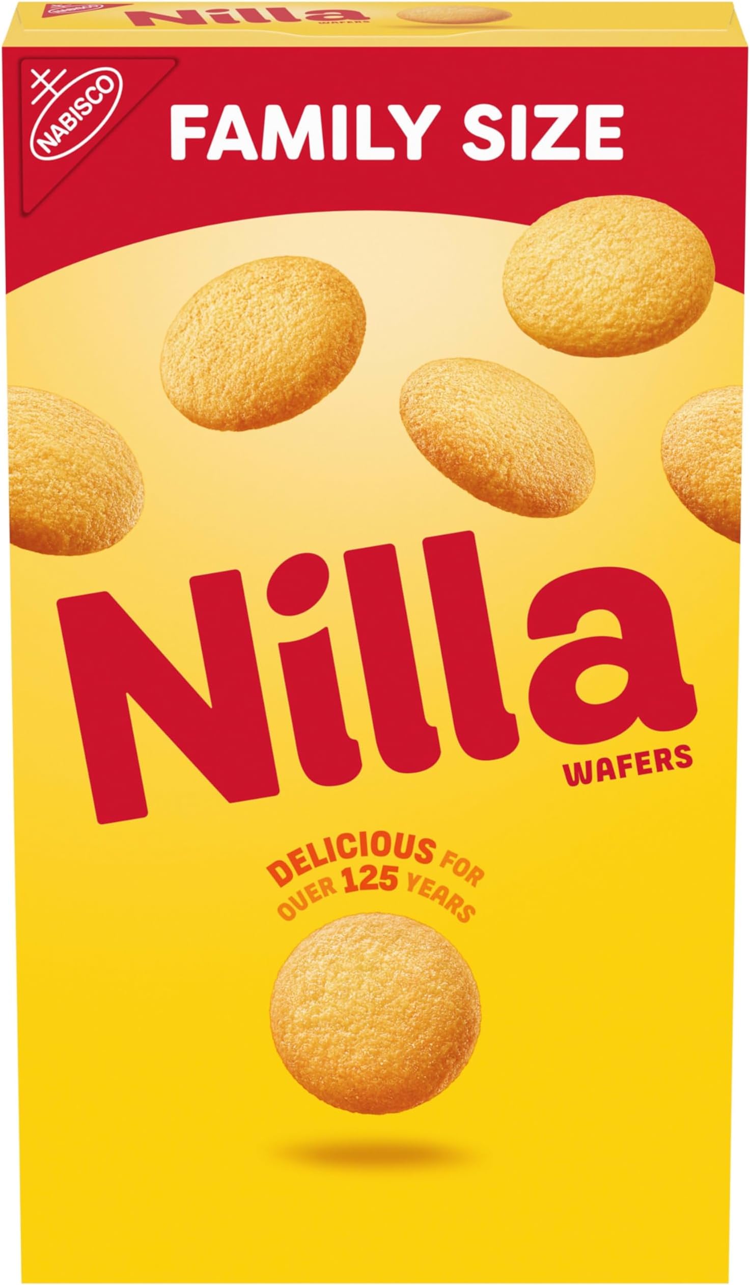 Wafers Cookies, Vanilla Wafers, Family Size, 15 oz