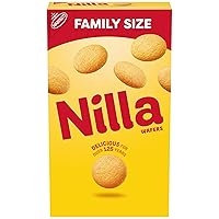 Vista 1 de NILLA Galletas de obleas, obleas de vainilla, tamaño familiar, 15 onzas