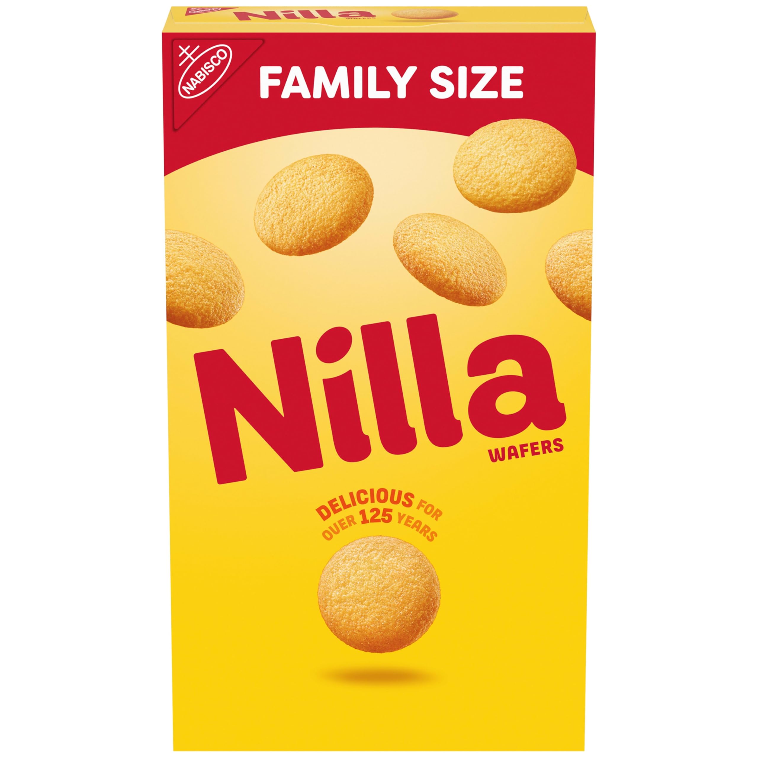 NILLA Wafers Cookies, Vanilla Wafers, Family Size, 15 oz