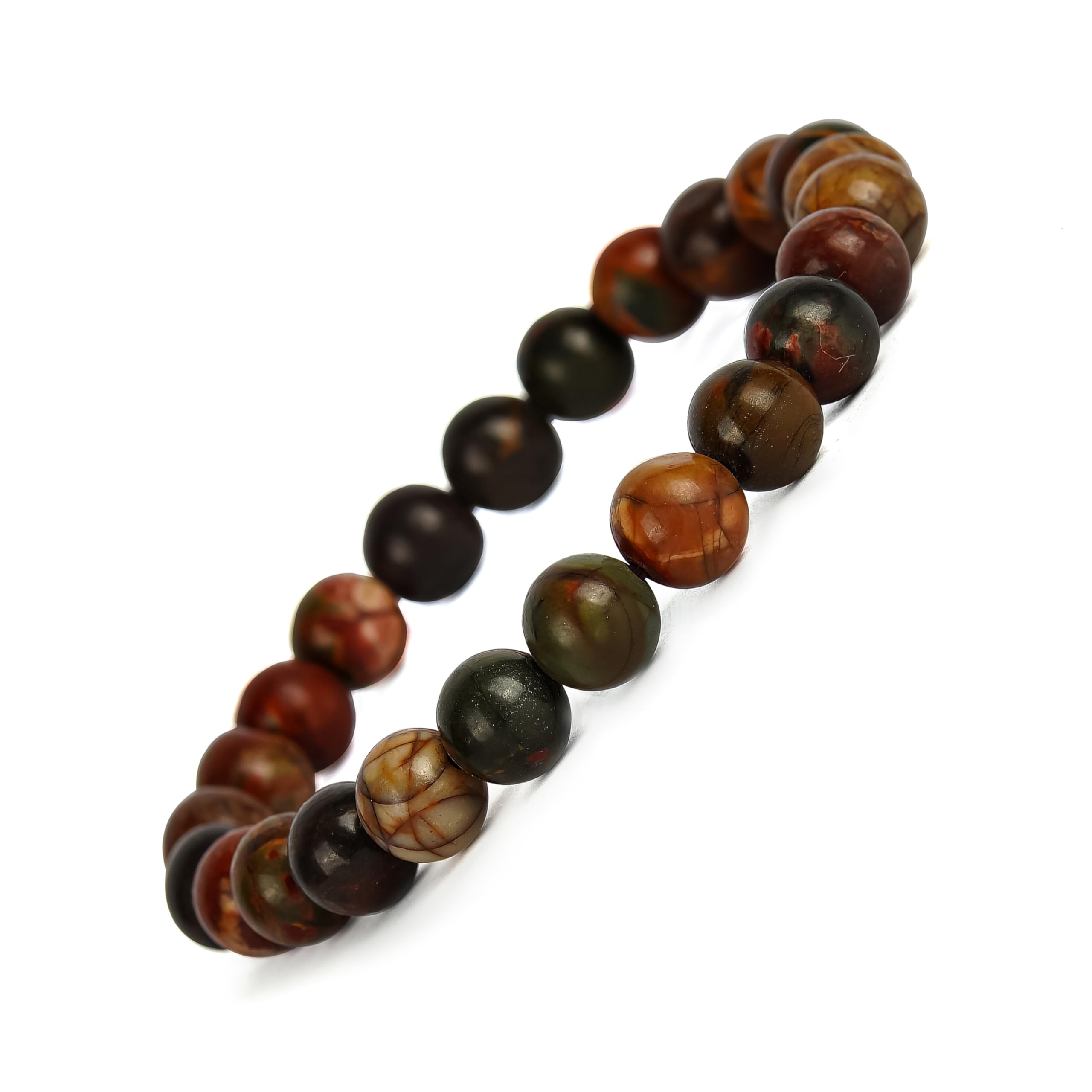 See full amazon price history chart for GEMSMANTRA Natural Picasso Jasper Bracelet for Men and Women | Lab Certified 8 mm Round Cut Beads | Unisex Healing Stone Bracelet for Creativity and Harmony GEMSMANTRA Natural Picasso Jasper Bracelet for Men and Women | Lab Certified 8 mm Round Cut Beads | Unisex Healing Stone Bracelet for Creativity and Harmony (B0CJ347V3H) Amazon Price History, Amazon Price Tracker