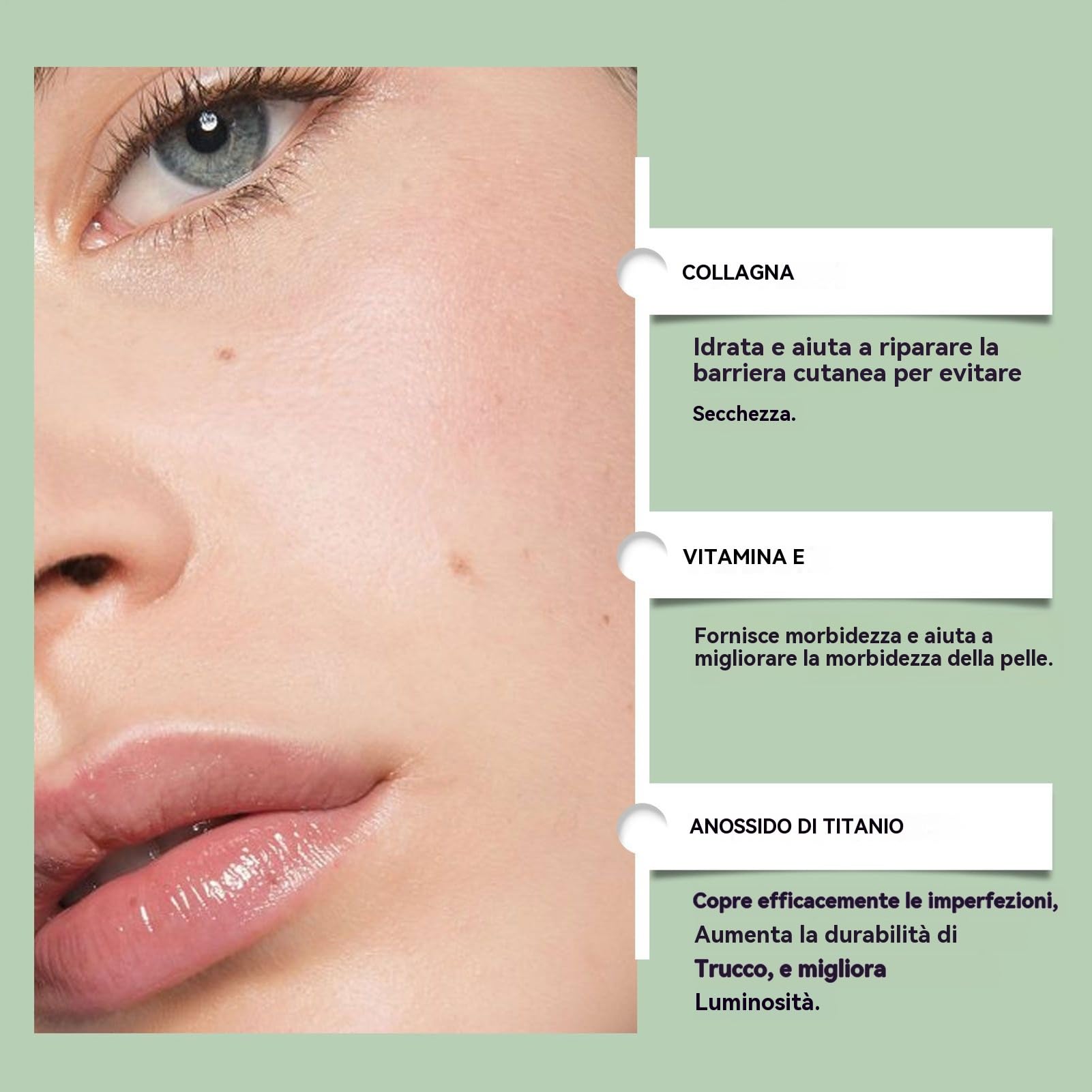 Cuscino Air CC Cream - Correttore Idratante Viso | Crema CC Viso A Lunga Tenuta Con Cuscino Air Cushion Per Trucco Quotidiano