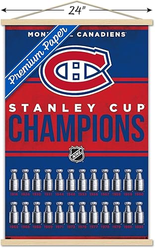 Miniatura 10 de Trends International NHL Montreal Canadiens - Póster de pared con marco magnético