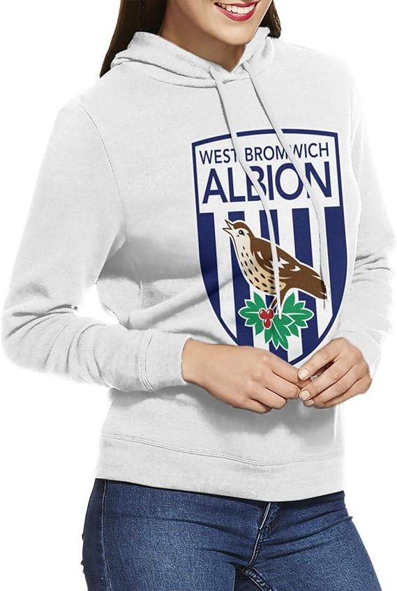 Amazon Co Jp ウェストブロムウィッチアルビオンfc クリスマスレディースフーディー長袖春夏秋冬人気カジュアル ファッション